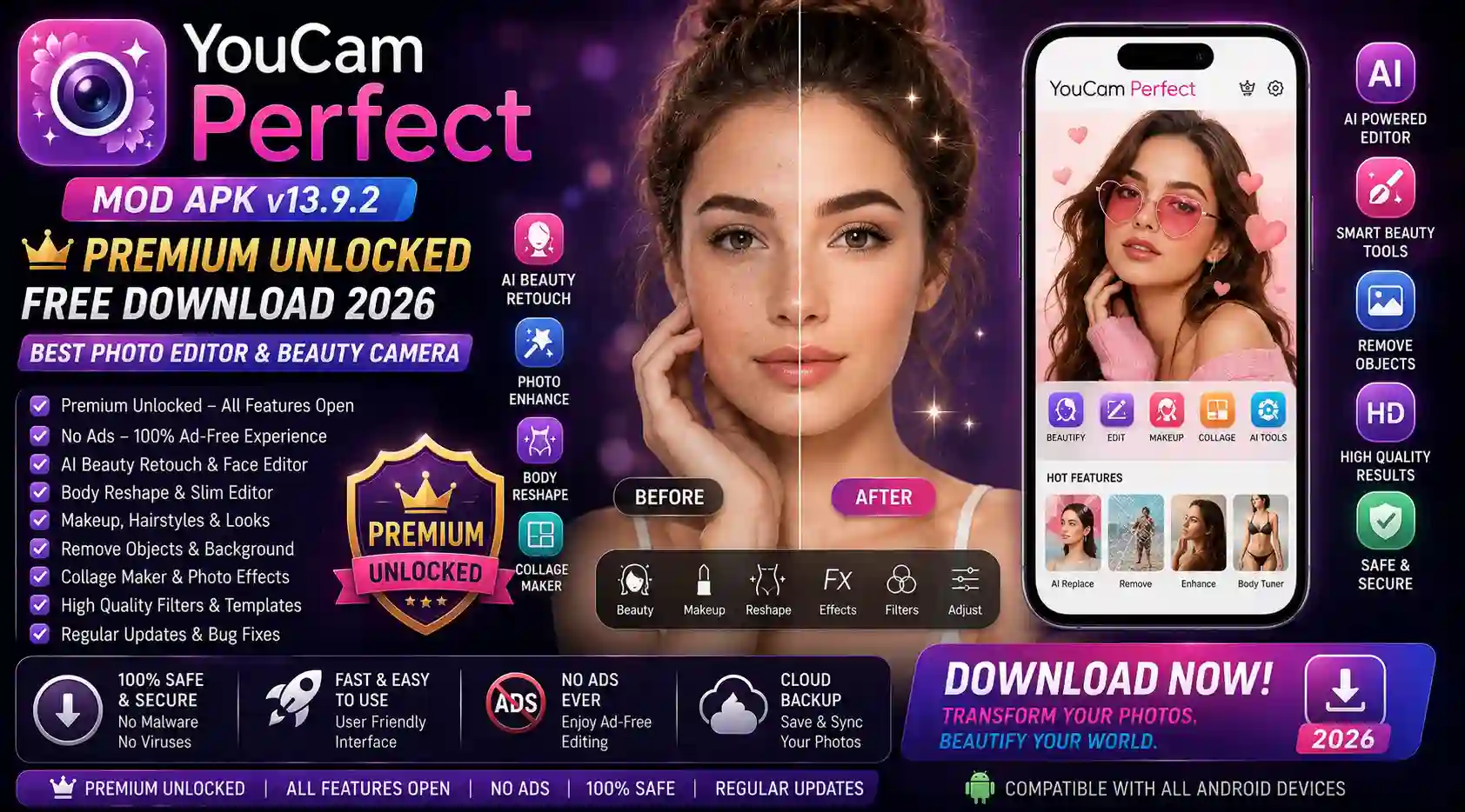 YouCam Perfect MOD APK